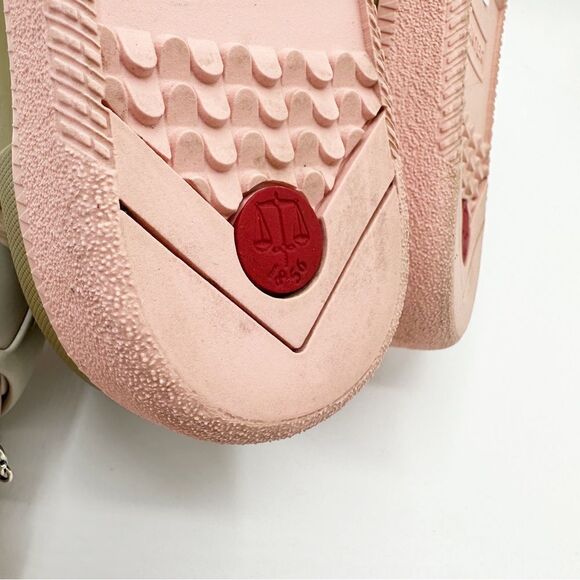 Hunter Canvas Plimsoll Desert Camo Slip-On Sneakers Pink Sole Women Sz 6 - Picture 12 of 14